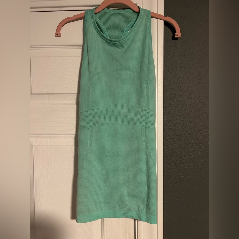 Lululemon Mint Green Sleeveless Top